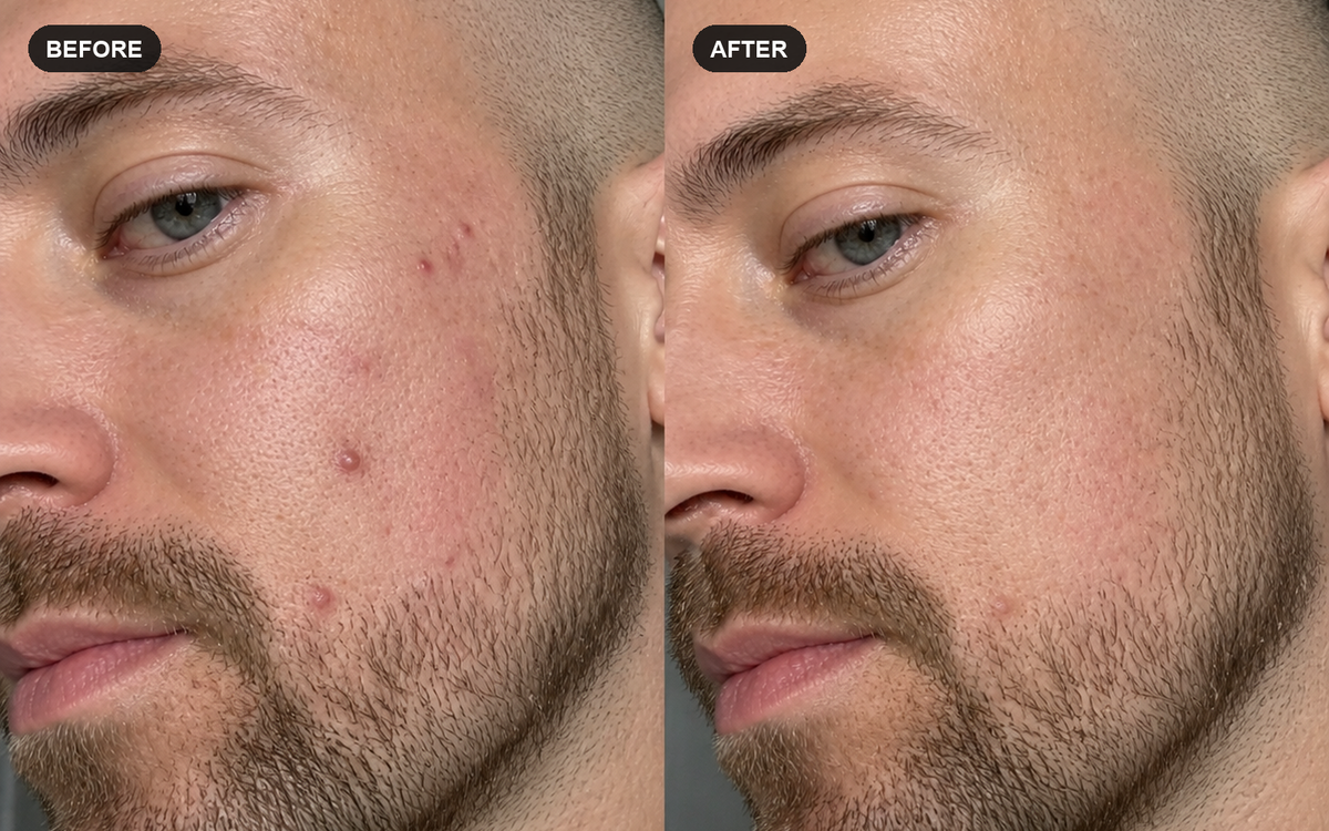 Close-up illustrative before and after comparison for first-time silk pillowcase buyers
