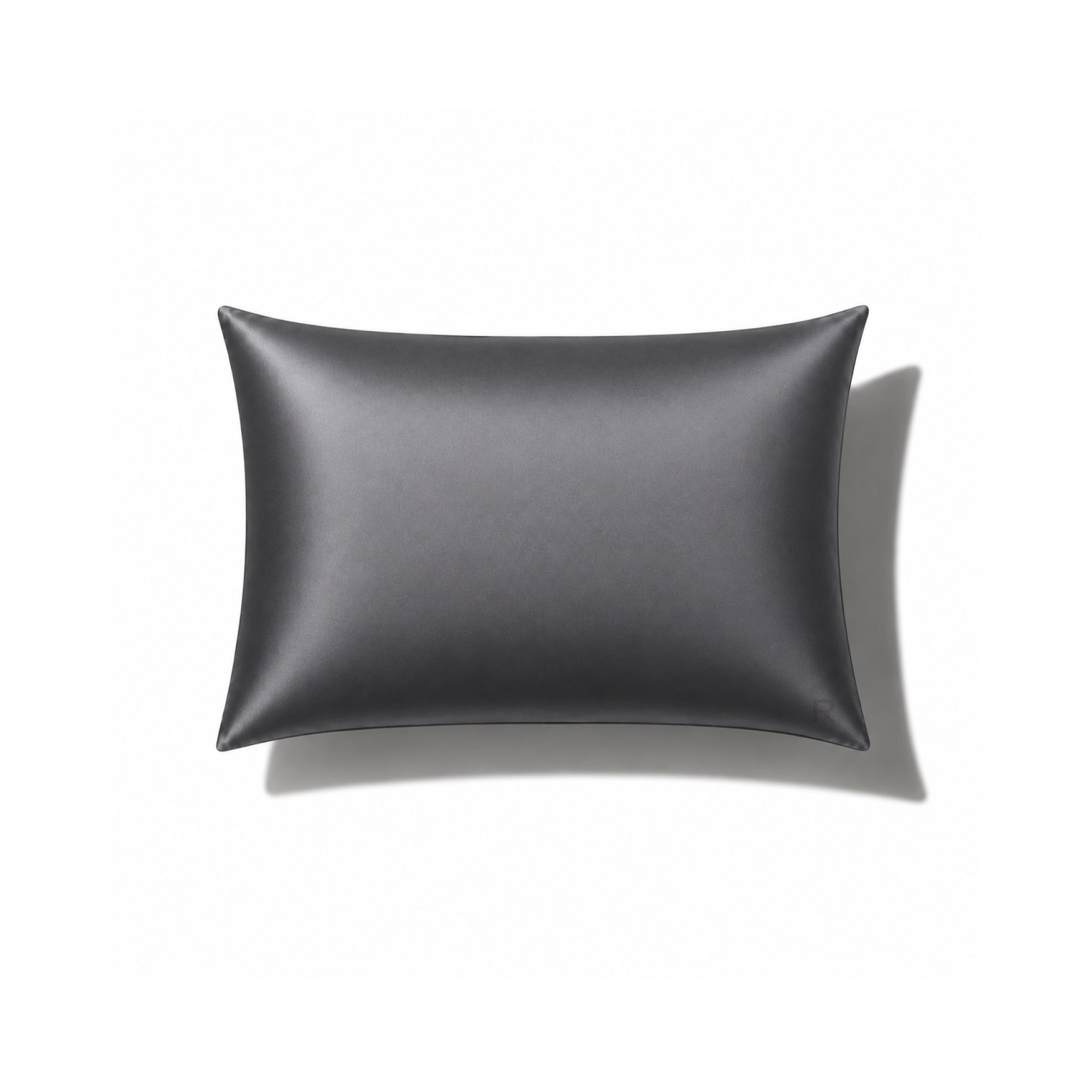 Graphite Silver-Ion Silk Pillowcase